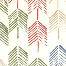 Stylized Trees Modern Christmas Print Paper ~ Tassotti 